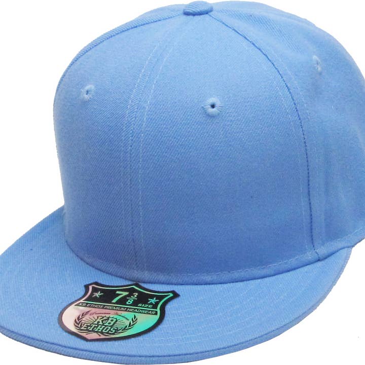 KBETHOS - Wholesale Flat-brimmed cap – Men's - Fitted Flat Brim48