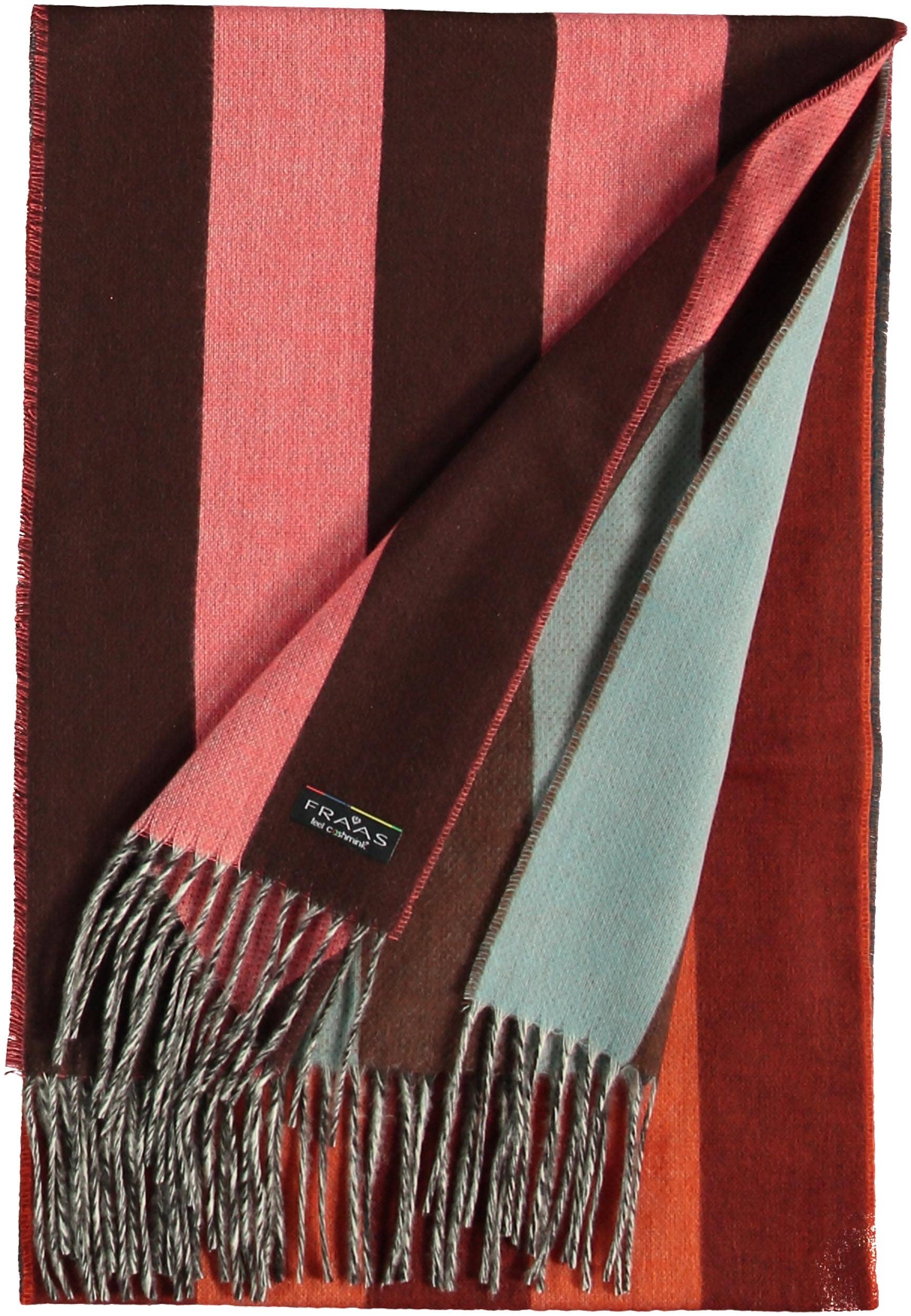 FRAAS - The Scarf Company - Wholesale Scarf - Women's - Artist Stripes Oversized Cashmink® Scarf9