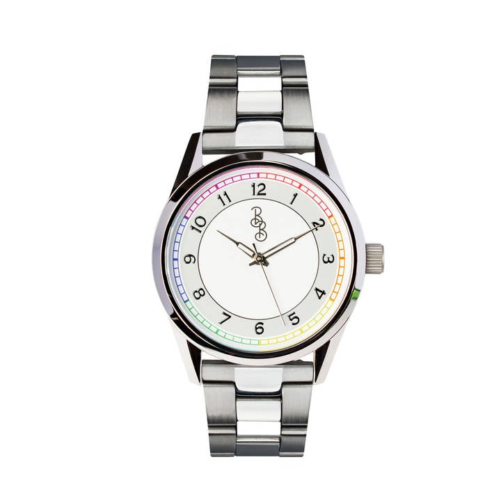 The Beyond Boring Watch Company - Wholesale Wrist Watch - Unisex - Rainbow Classic Watch