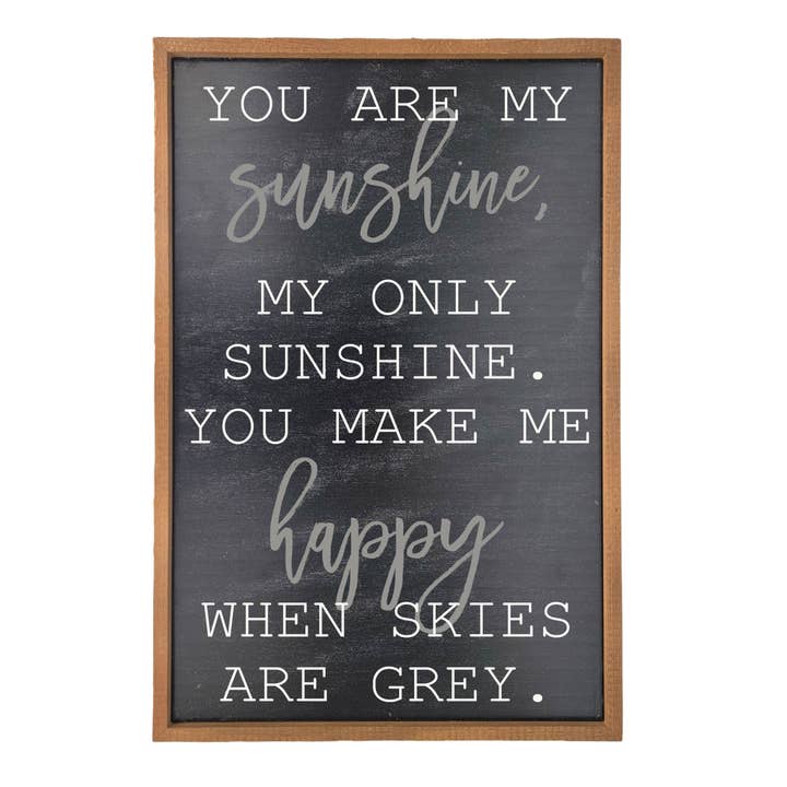 Driftless Studios - Wholesale Sign - You Are My Sunshine Rustic Sign - Home Decor - Wall Art2