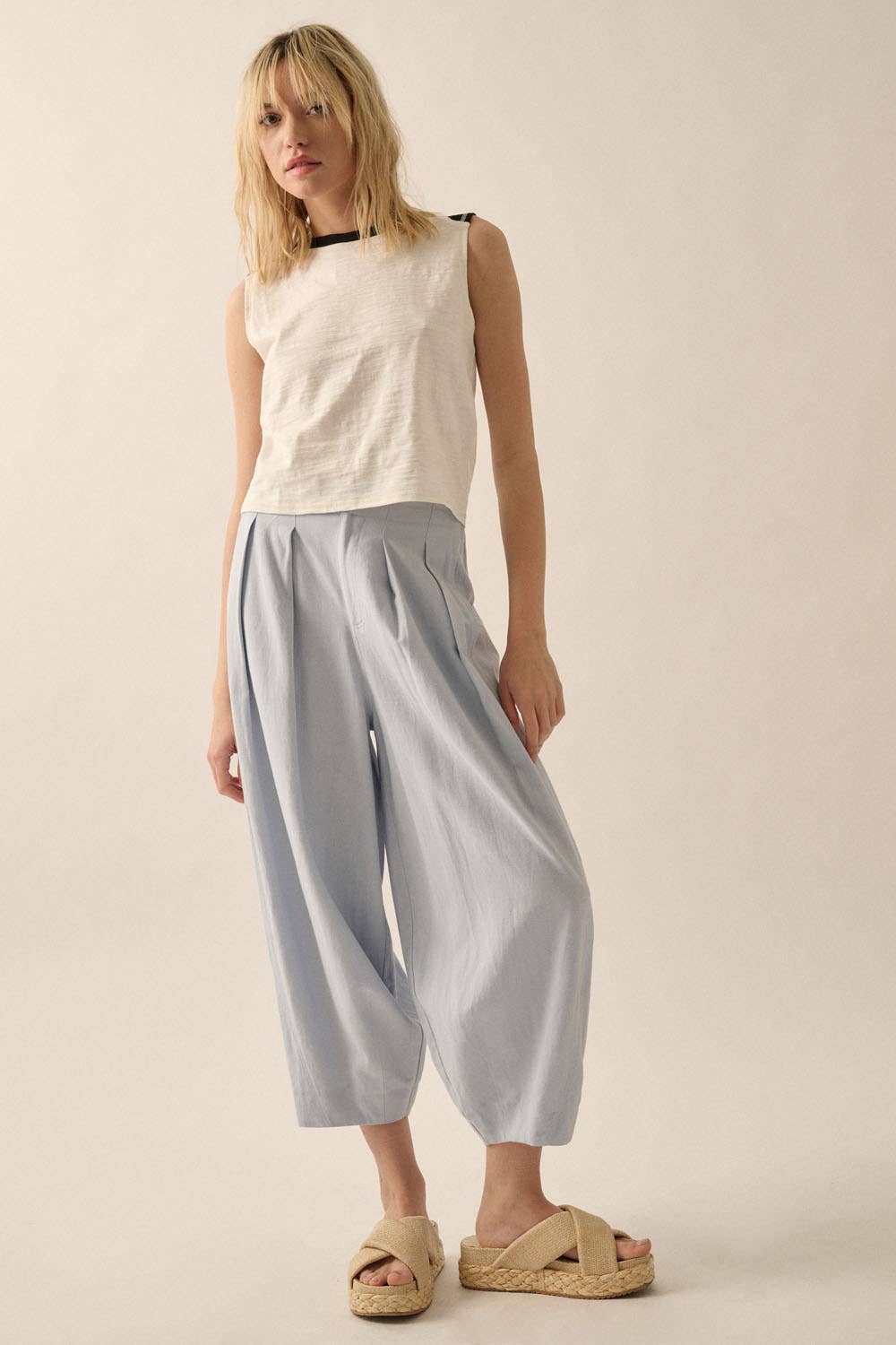 Promesa USA - Vente Haut en maille – femme - Haut à encolure ras-du-cou en tricot à blocs de couleurs facile à enfiler9