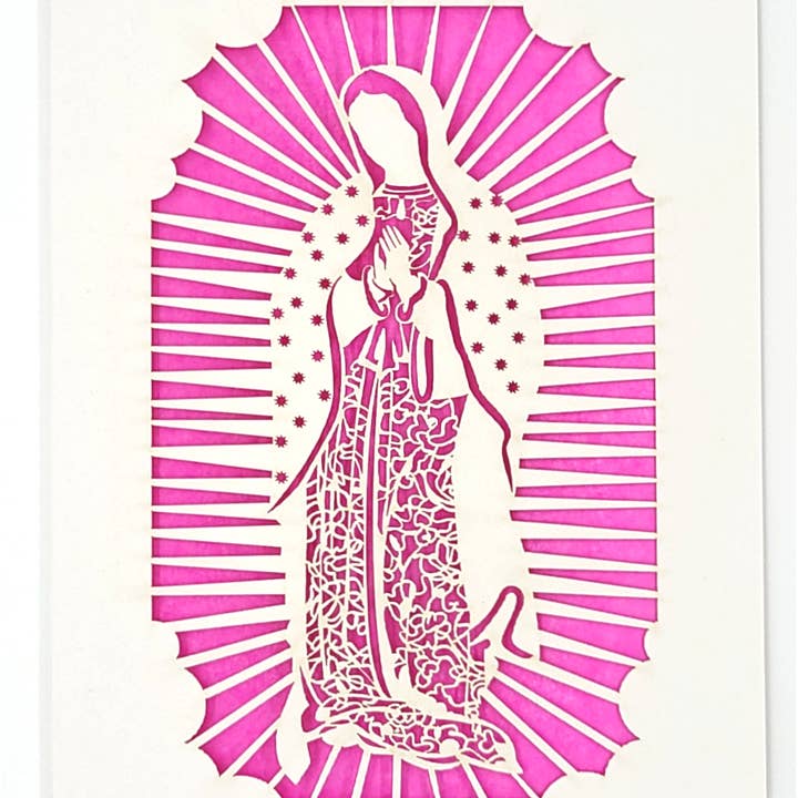 two hermanas - Wholesale Everyday Greeting Card - Virgen de Guadalupe2