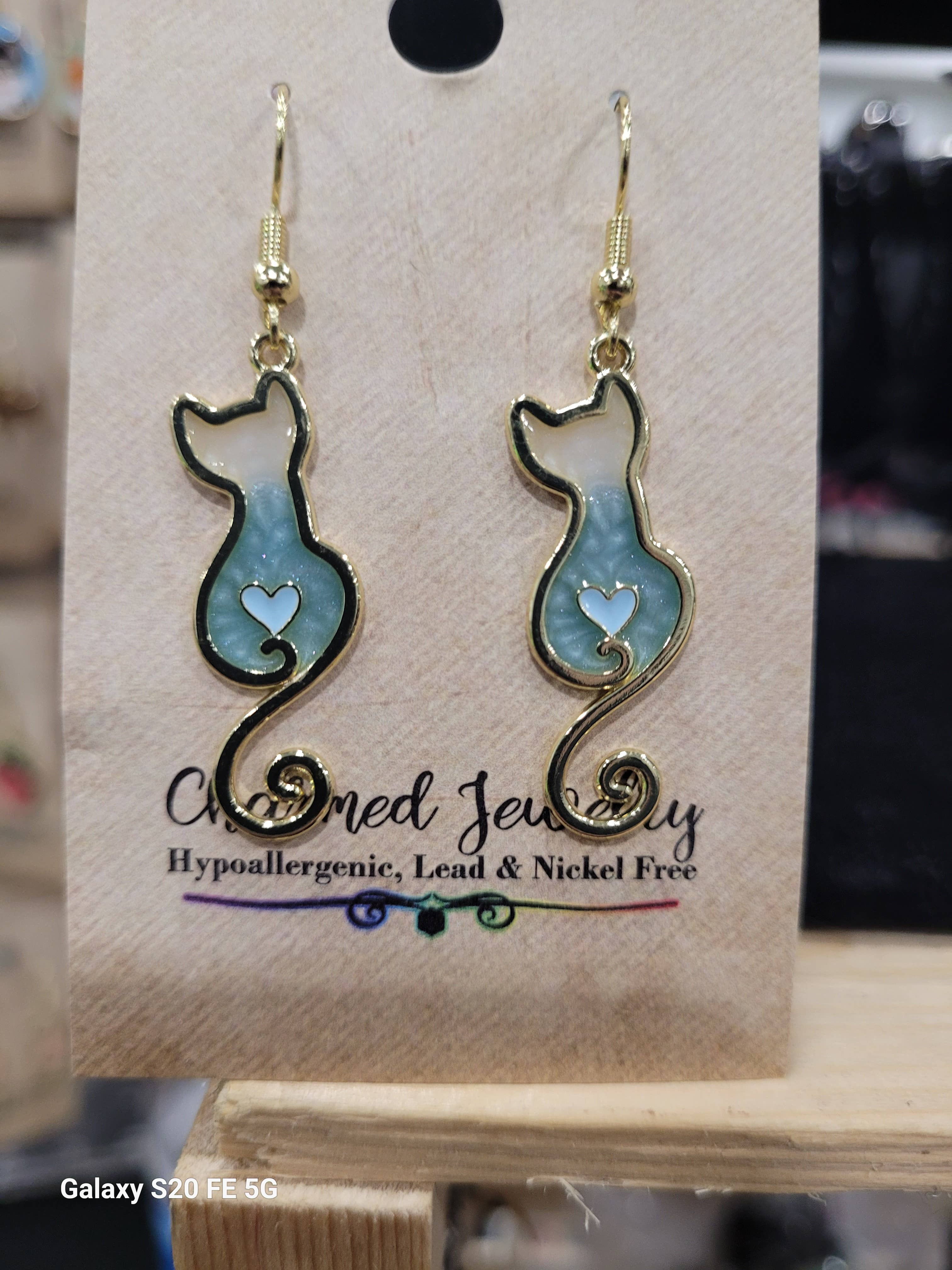 Con-Quest Crafts - Wholesale Dangle Earrings - Cat & Dog Earrings & Necklaces12