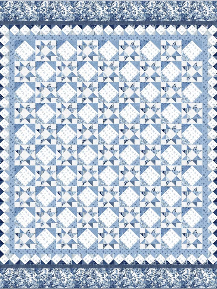 Patrón de edredón Eternity Queen para venta al por mayor de PhoebeMoon Designs