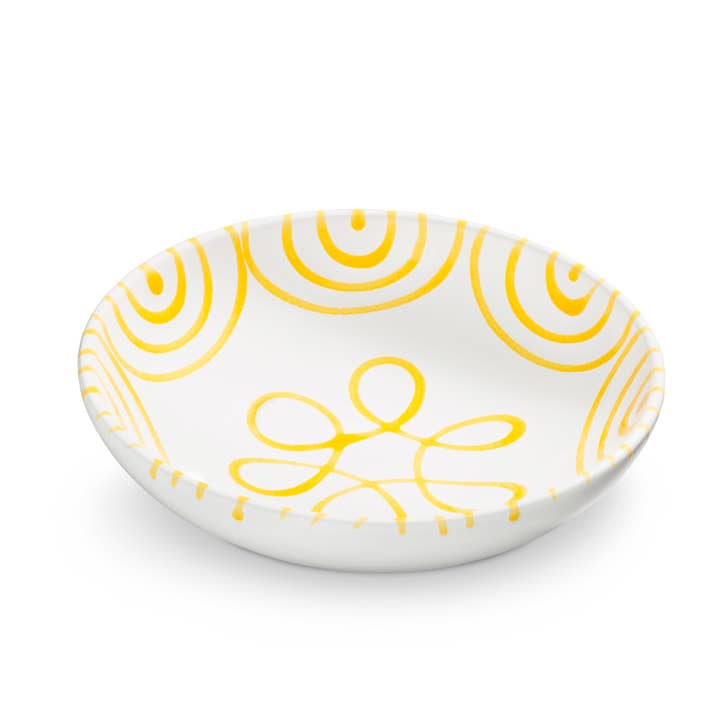 Ciotola gialla Dizzy (Ø 17cm) per la vendita all'ingrosso da parte di Gmundner Keramik Handels GmbH