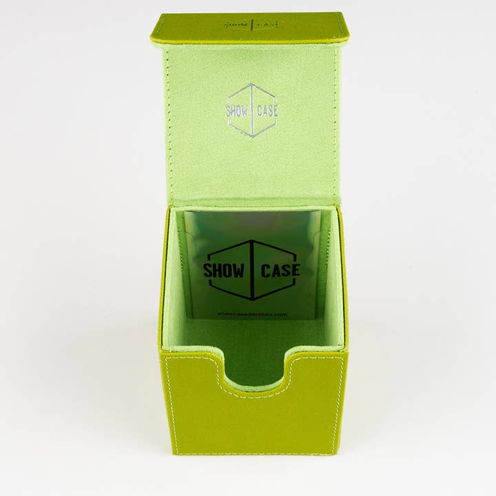 QMDirect - Wholesale Card Game - Showcase 100+ Deck Box - Lime