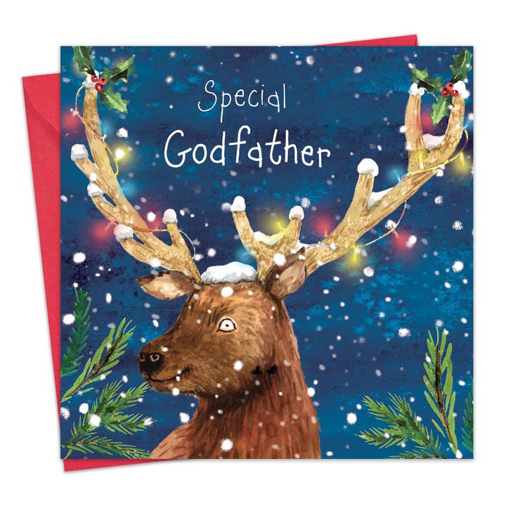 God jul-kort till gudfar för wholesale av Twizler Ltd