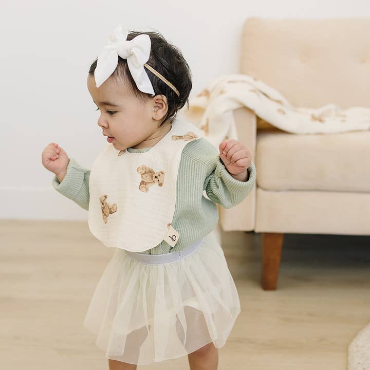 Bavoir Teddy pour la vente par bloomere