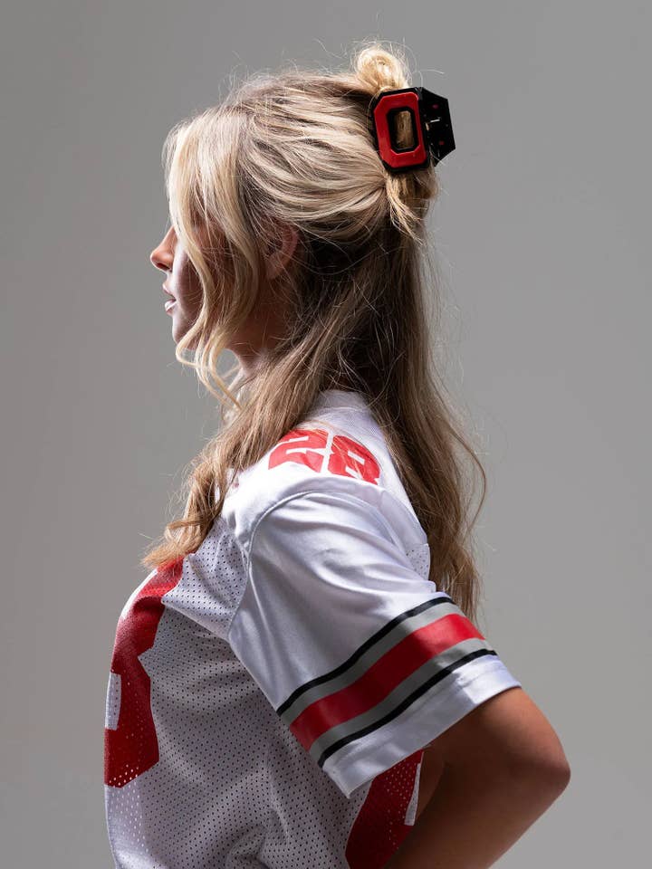 OSU® Block O Logo Claw Scarlet & Black for wholesale by Fizzy