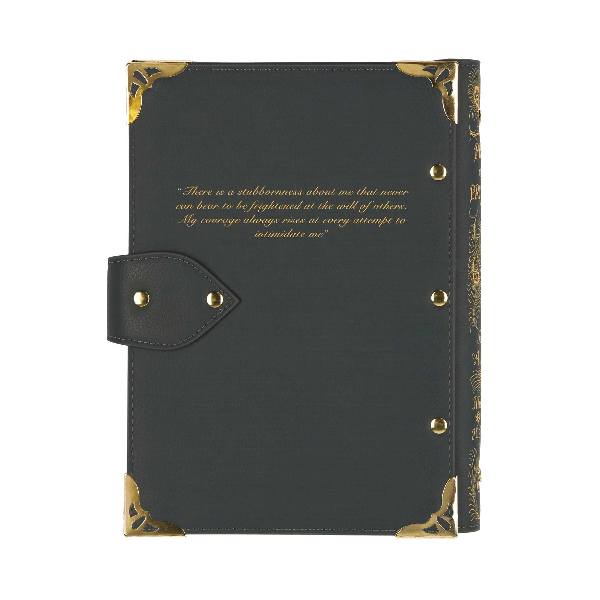Well Read Company – wholesale Notebook – Pride and Prejudice Green Refillable Ring Binder Notebook2
