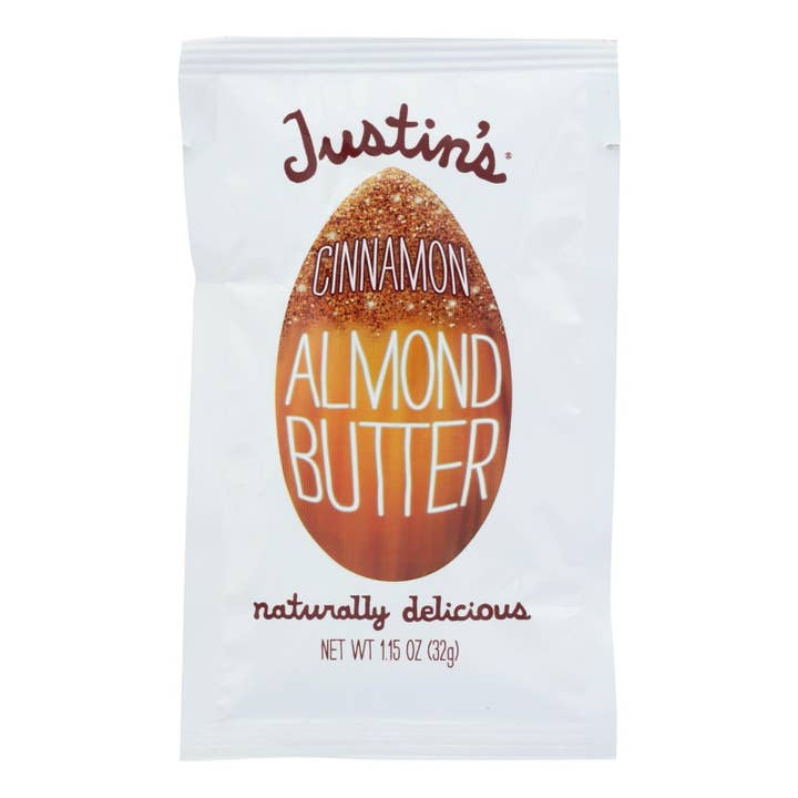 Everyday Supply Co - Wholesale Nut Butter - Justin's Cinnamon Almond Butter Squeeze Packs, 10x1.15oz