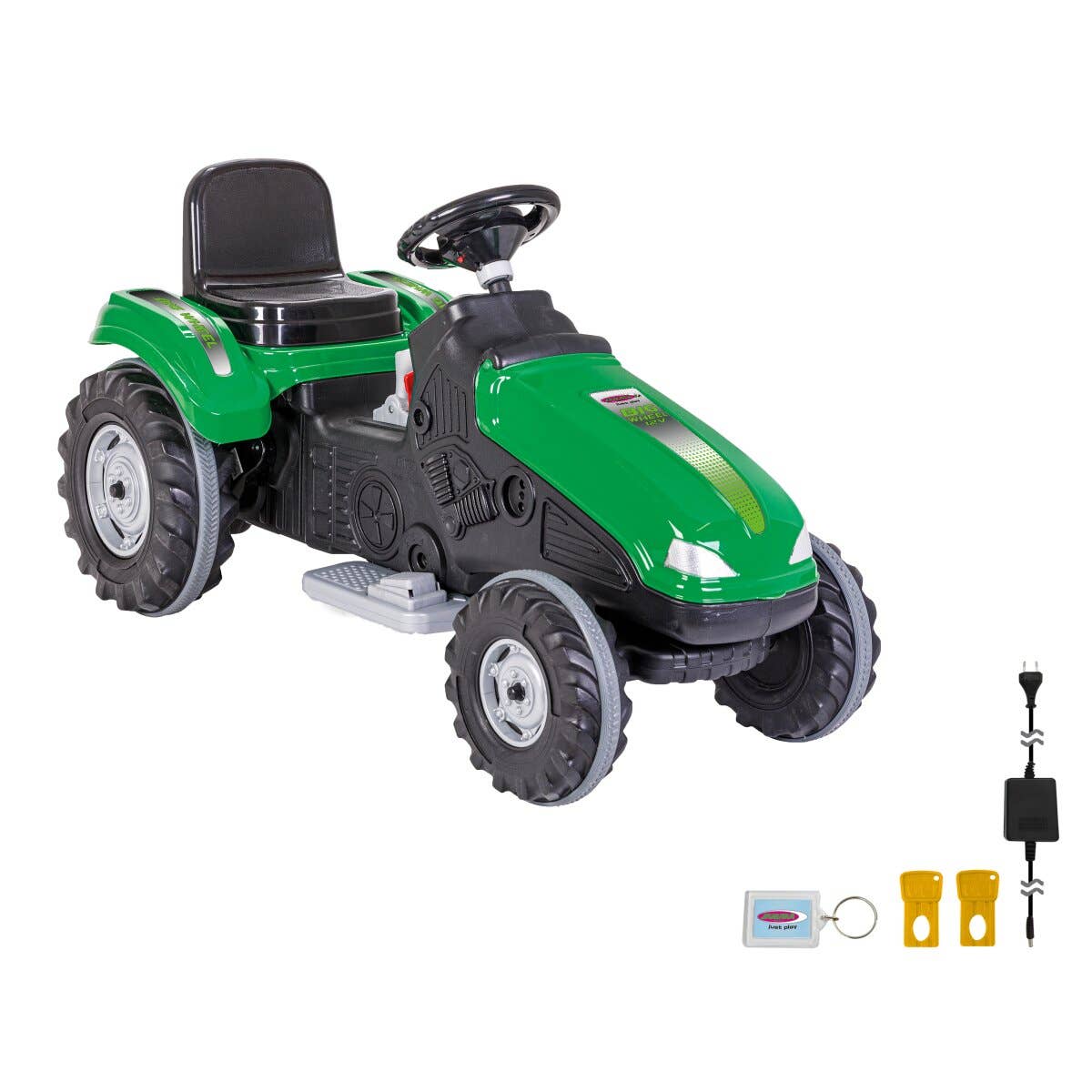 mhw24 – wholesale Toy car/truck – Child – Ride-on Tractor Big Wheel 12V green2