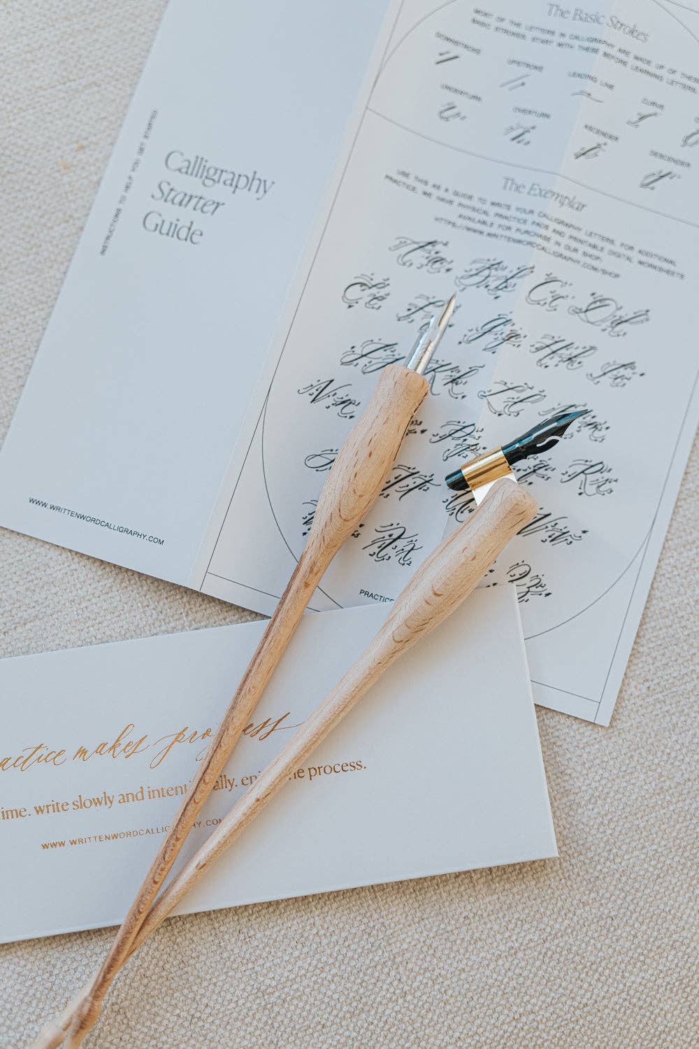 Written Word Calligraphy – Engroshandel DIY-hobbysæt – Begynderkit til kalligrafi4