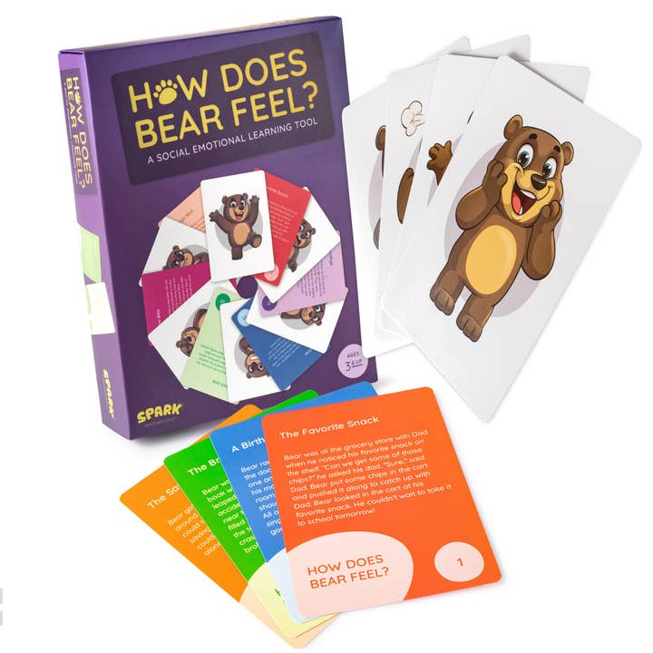 How Does Bear Feel-Emotion Cards for wholesale by Spark Innovations