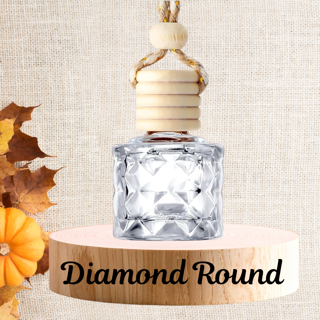 Honey Jar Creations - Wholesale Car Freshener - Unisex - Autumn Acorn | Limited Diamond-Shaped Fall Car Diffusers0