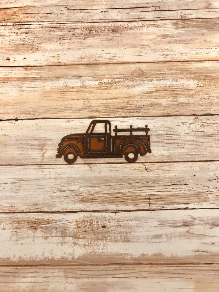 Vintage Truck Magnet for wholesale by Universal Ironworks USA