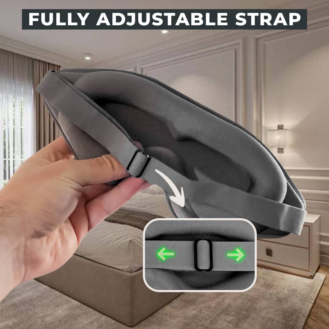 FlyHugz® - Vendita all'ingrosso Maschera per dormire - Maschera per Dormire Premium FlyHugz®5