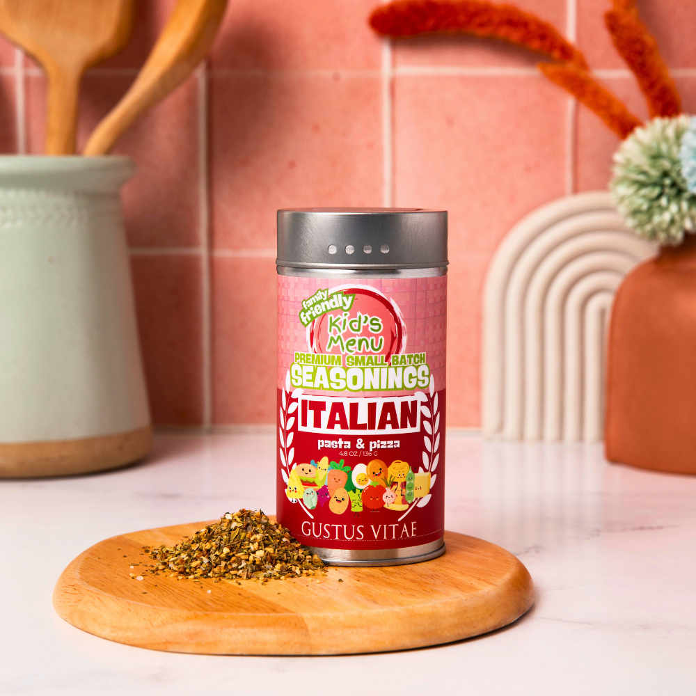 Gustus Vitae - Wholesale Dried Spice Mix - Kid’s Menu: Italian: Pasta & Pizza Seasoning2