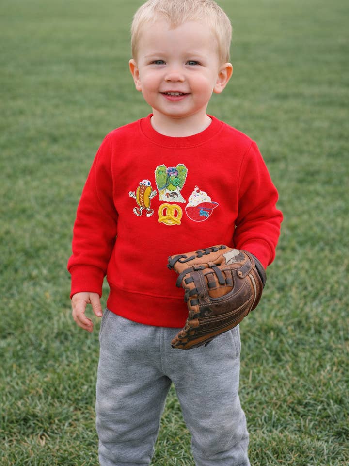 Kids Philly Snacks Sweatshirt for wholesale by Just C