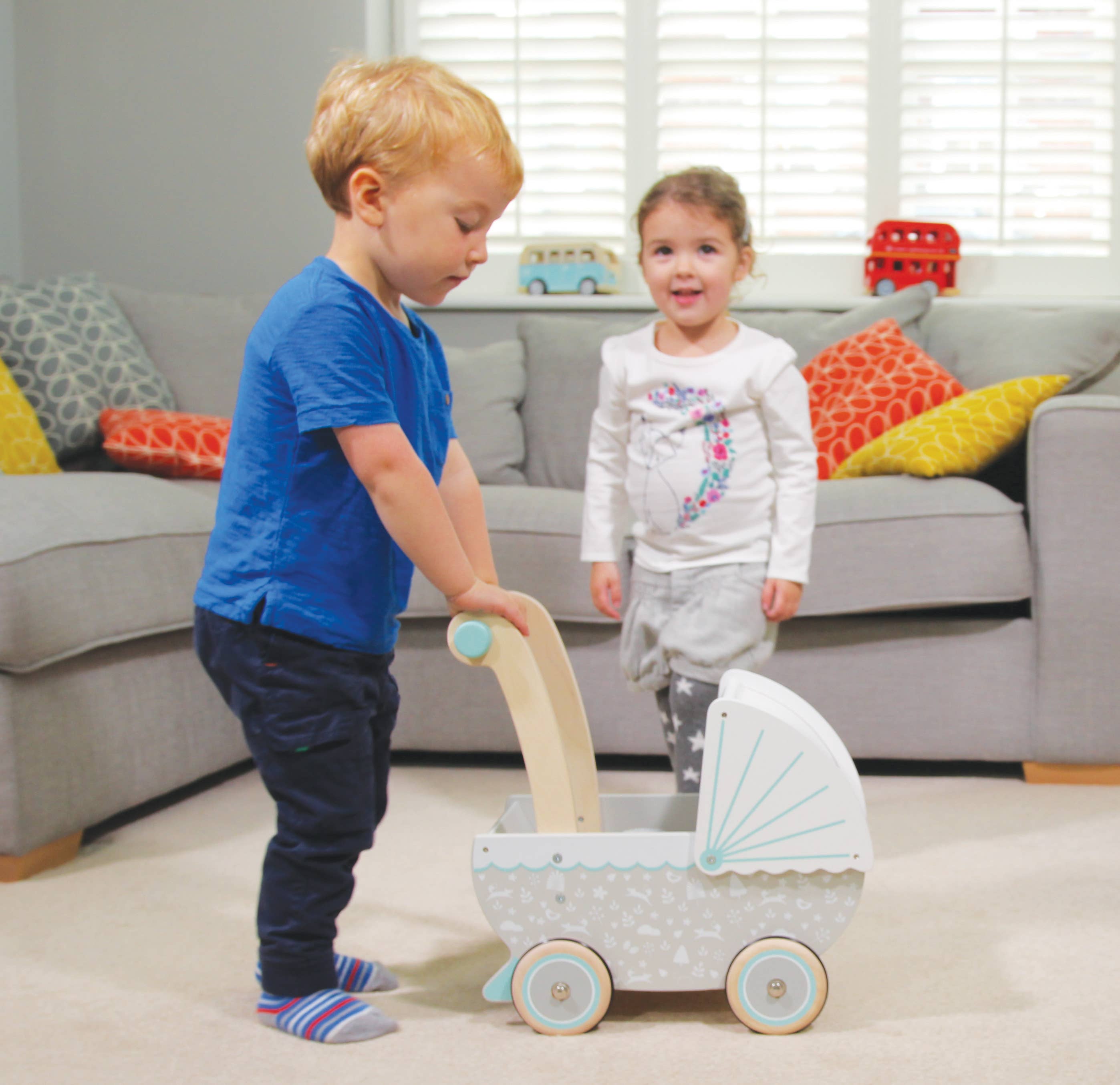 Indigo Jamm – wholesale Doll pram – Kids – Petworth Pram3