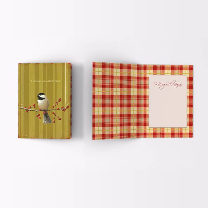 David Arms - Wholesale Season's Greetings Card - “Let Heaven And Nature Sing” Christmas Card1
