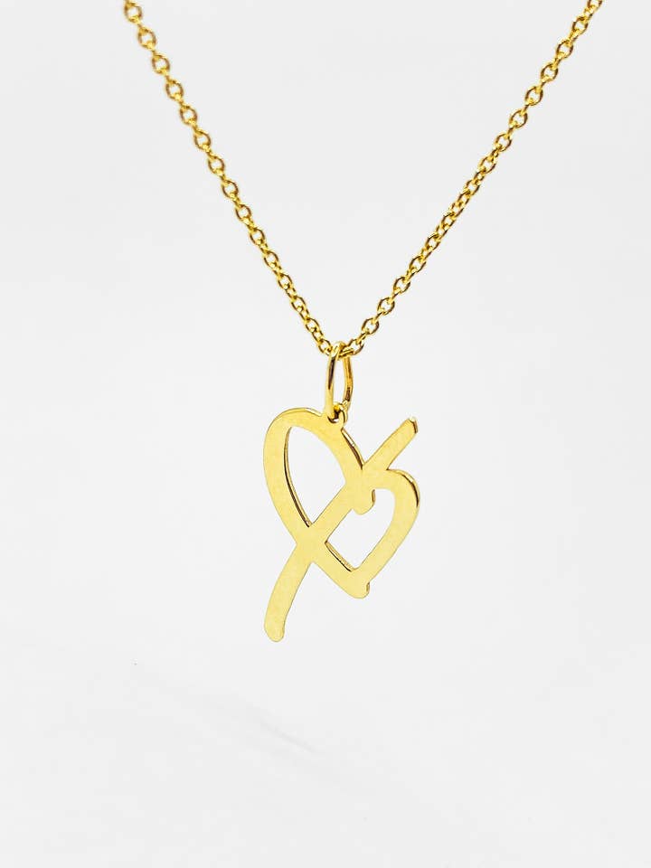 Colgante Not Another Love en oro 14k para venta al por mayor de Skin Deep