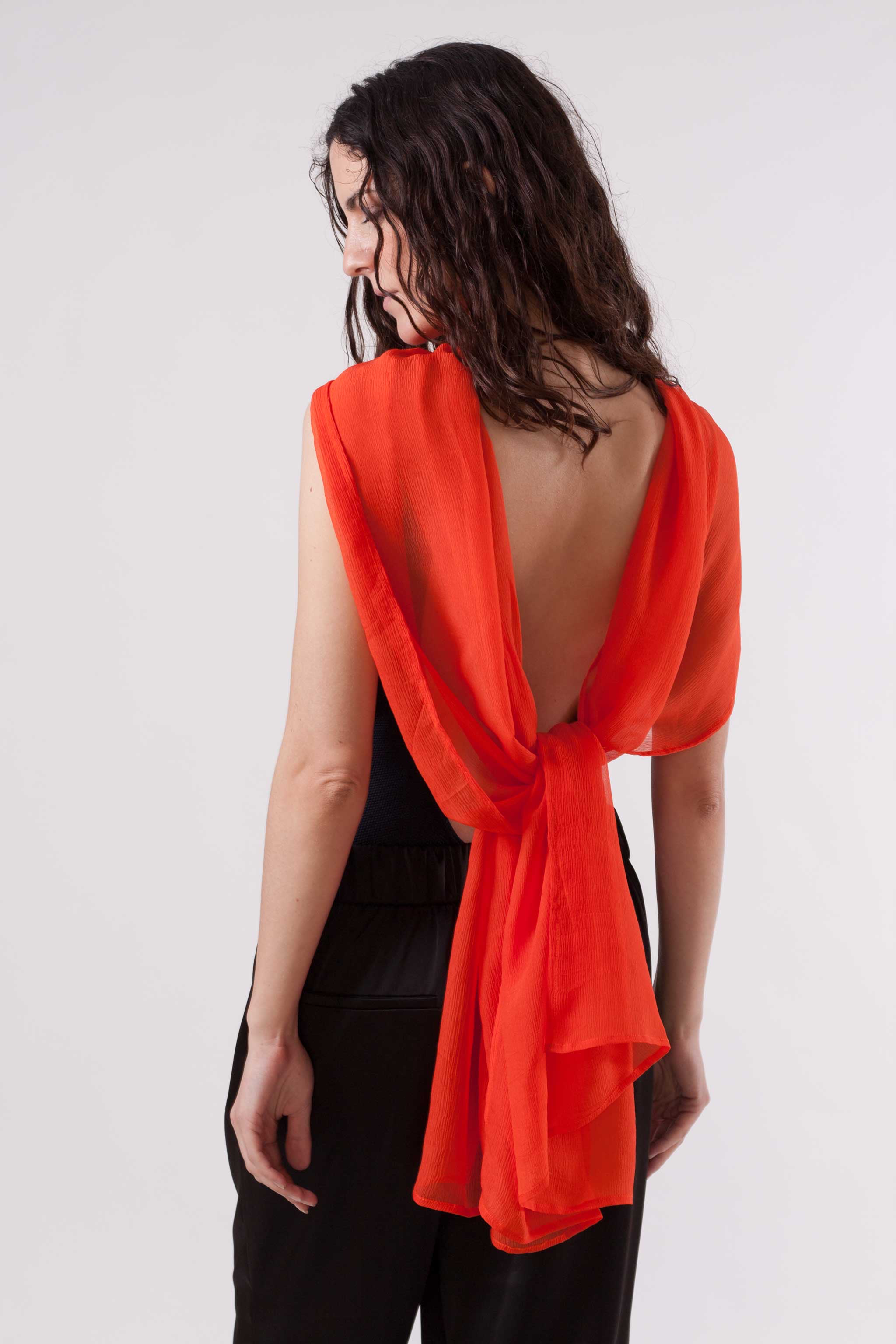 MR Complements - Wholesale Scarf - Women's - Chiffon Natural Silk Scarf10