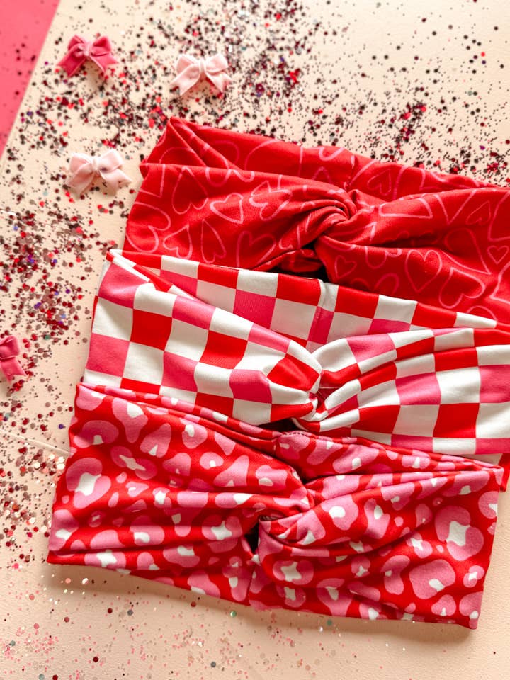 Much Love Turband Headband • 3 Prints for wholesale by Ruby Red Threads
