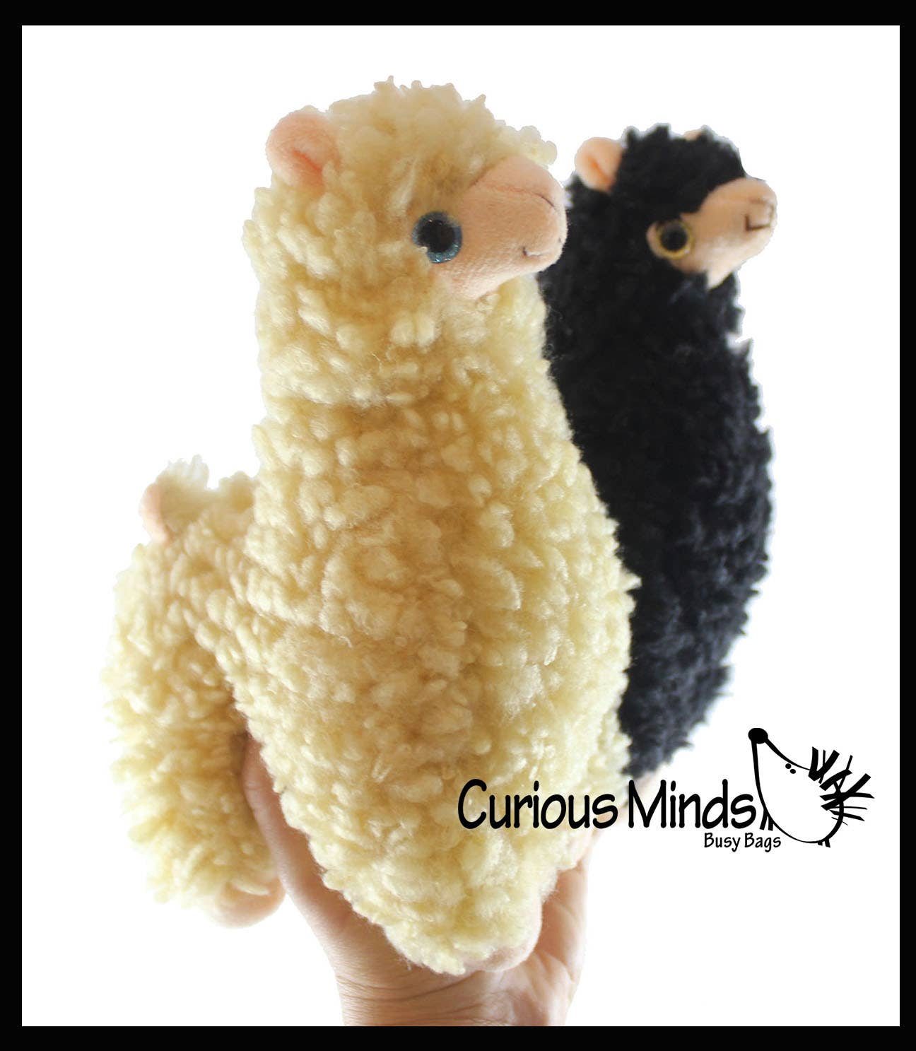 Curious Minds Toys - Wholesale Stuffed/Plush Toy - Kids & Baby - 1 Wooly Alpaca Stuffed Animal Toy - Soft Animal Plushie  Stu7