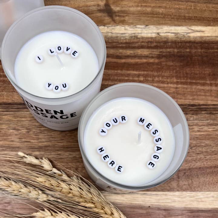 Candle Lume - Venta al por mayor Velas en tarros - Vela de mensaje oculto