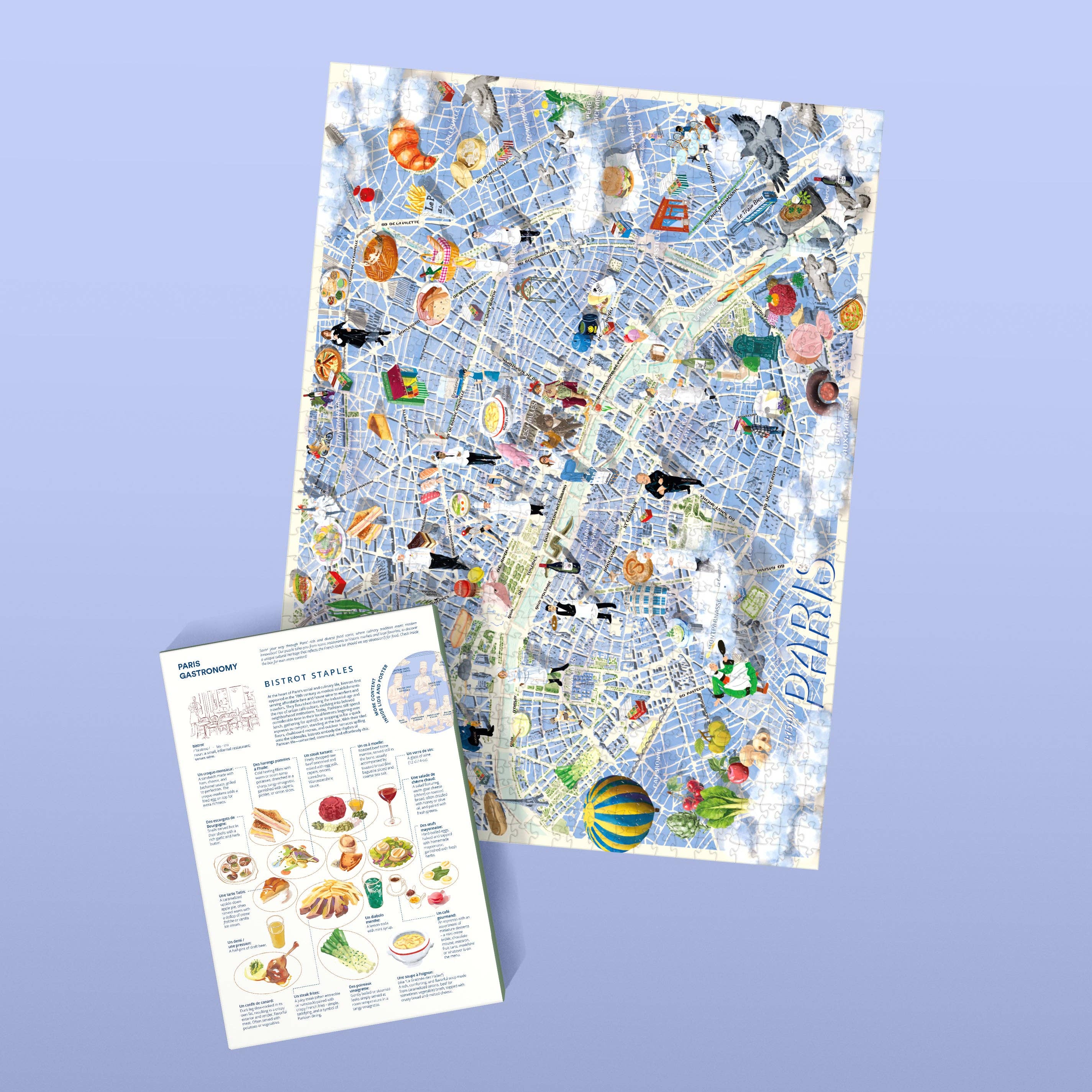 Water & Wines - Vente Puzzle – adulte - Puzzle gastronomique - Paris1