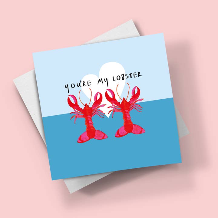 Your'e my lobster card for wholesale by Mayajoy