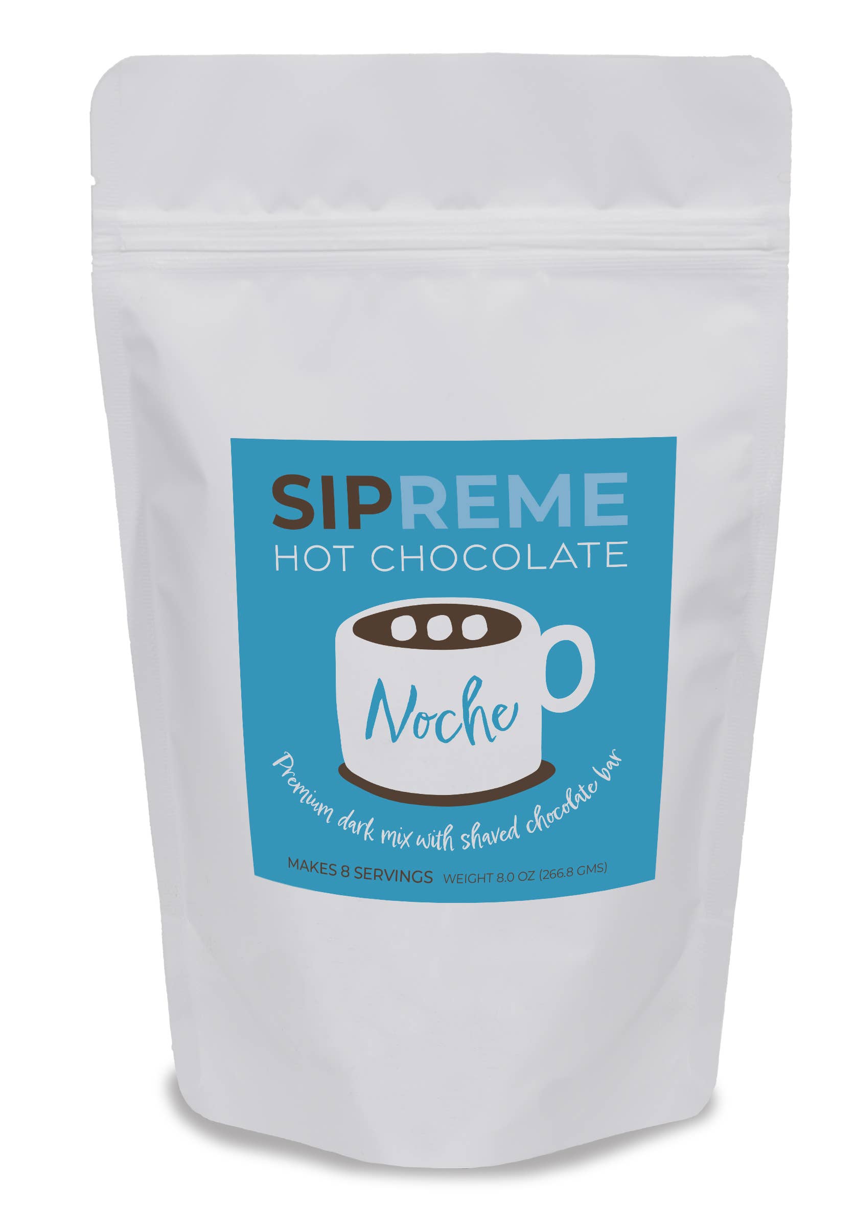 SIPREME Hot Chocolate - Wholesale Hot Cocoa Mix/Kit - Noche (Plain) Hot Chocolate1