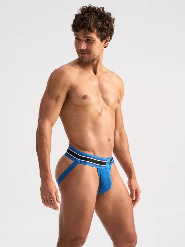 Jockstrap Spogliatoio - Cobalto per la vendita all'ingrosso da parte di TEAMM8