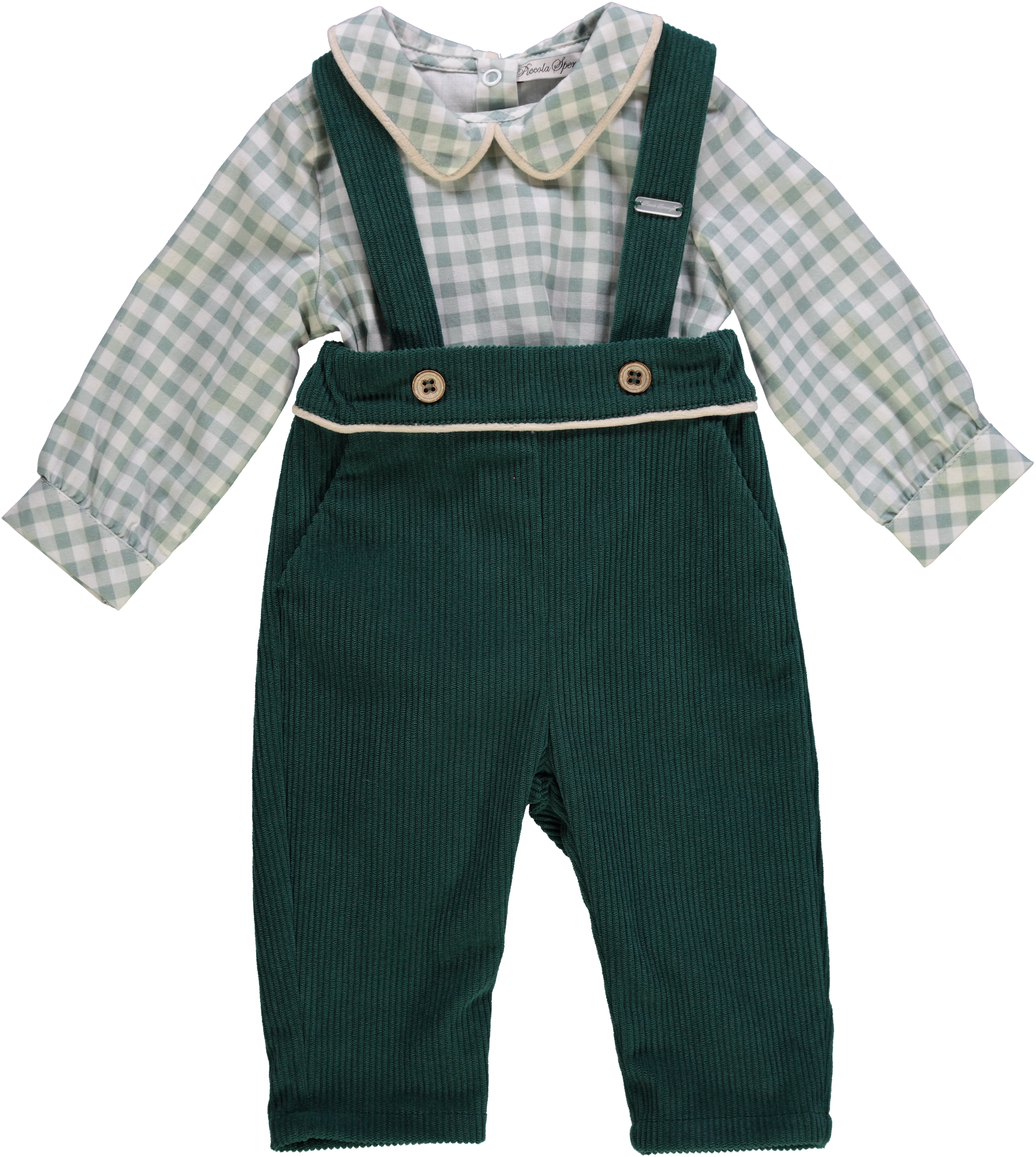 Piccola Speranza - Wholesale Overalls - Kids - Conjunto com calça menino0