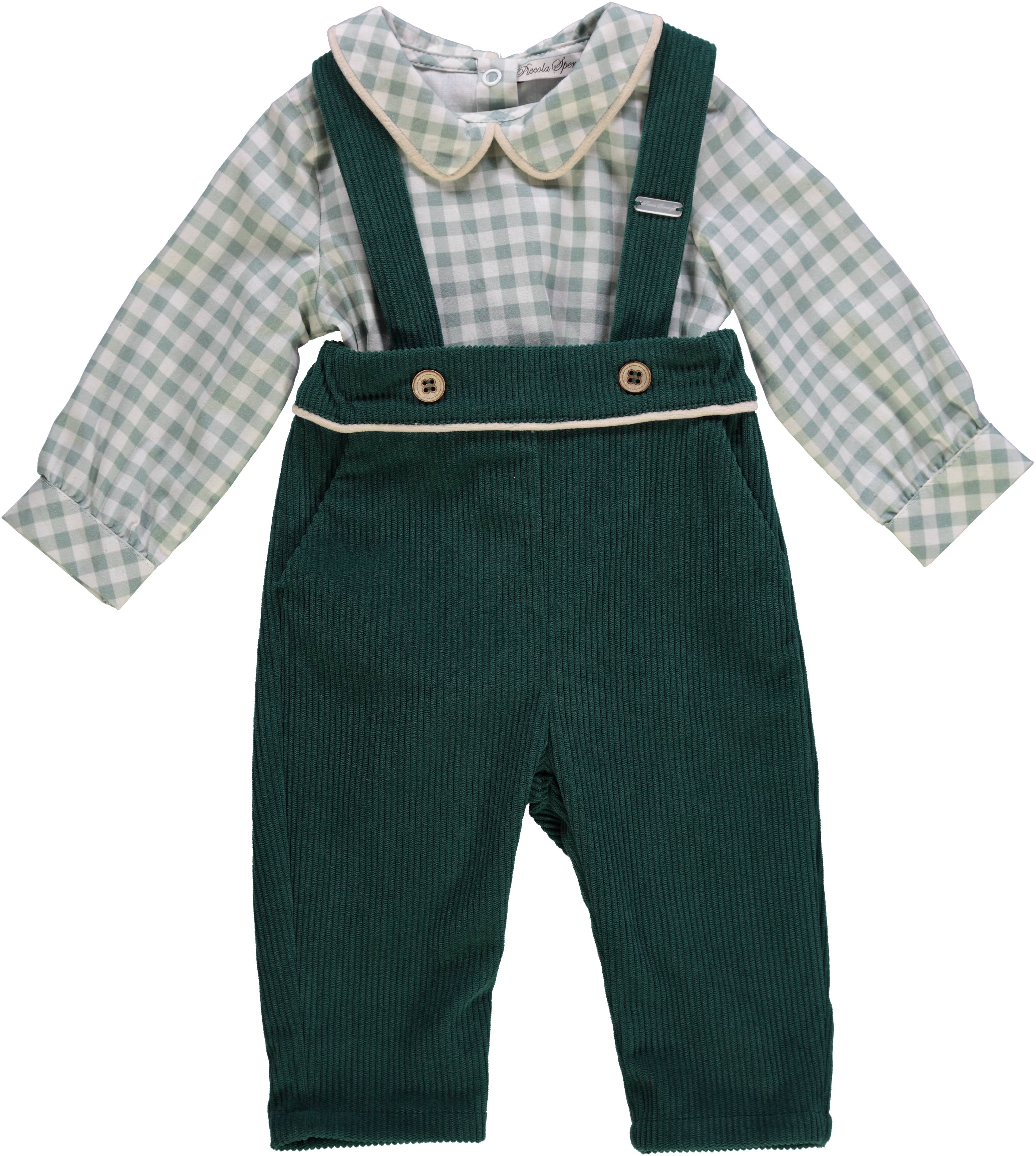 Piccola Speranza - Wholesale Overalls - Kids - Conjunto com calça menino