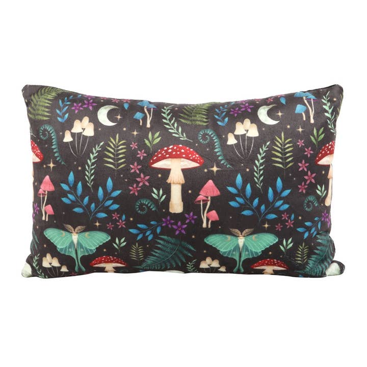 Something Different Wholesale - Wholesale Throw/Decorative Pillow - 40cm Rectangular Dark Forest Print Cushion