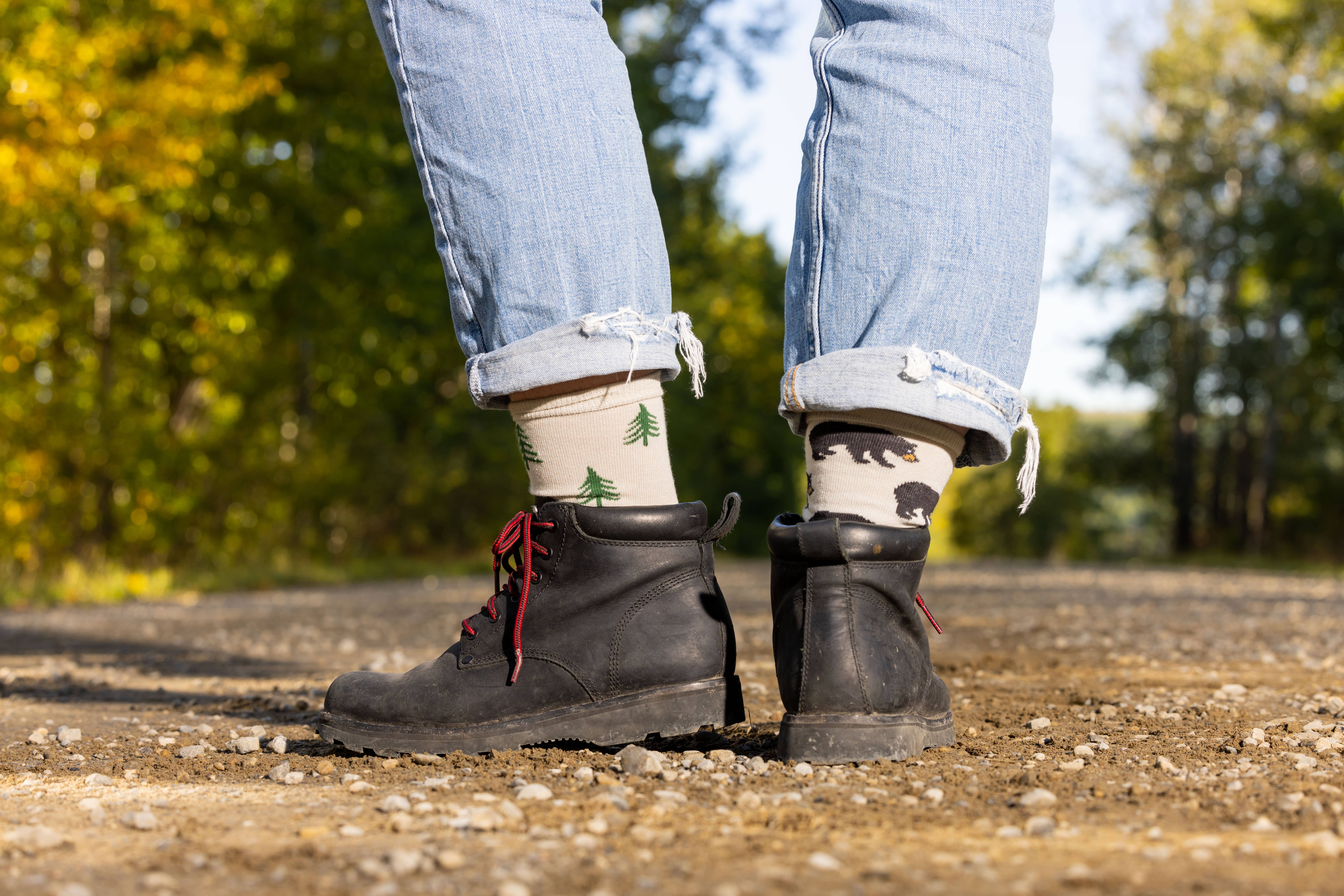 Friday Sock Co. - Wholesale Socks - Women's - Women’s Women's Bear & Tree Socks2