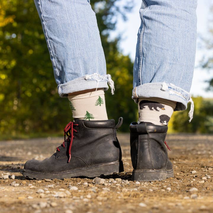 Friday Sock Co. - Wholesale Socks - Women's - Women’s Women's Bear & Tree Socks2