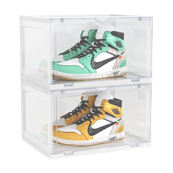 SOGA International Pty Ltd - Wholesale Shoe rack - 2 Tier Transparent Shoe Organiser0