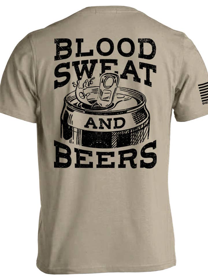 Blood Sweat And Beers for wholesale by Shield Republic