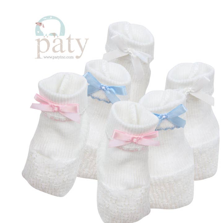 Paty Knit Booties #158 for wholesale by Paty