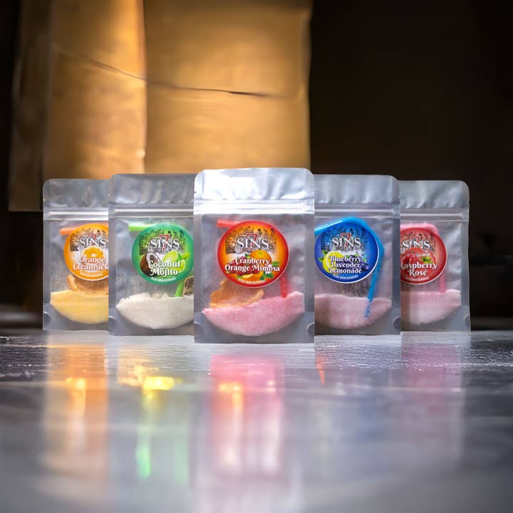 7 Sins Mixes - Wholesale Cocktail Mix/Syrup - 7Sins Single Serving Cocktail Mix