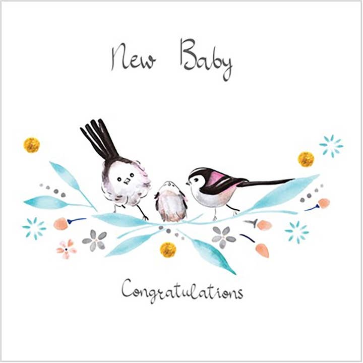 Carte de vœux Nouveau-né pour la vente par Natural Partners Limited