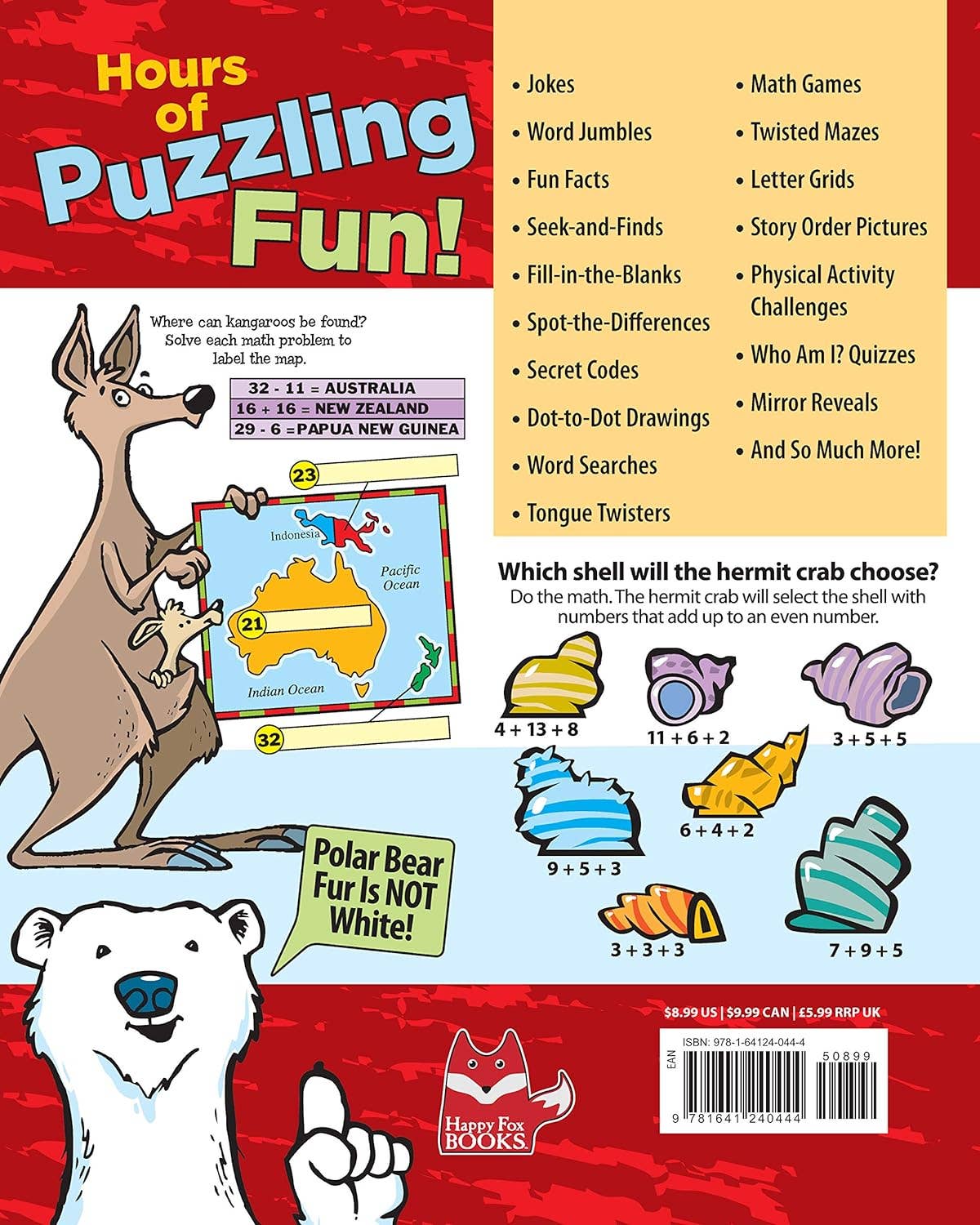 Fox Chapel Publishing - Wholesale Coloring & Activity Book - Kids & Baby - Mind-Boggling Animal Puzzles - Children's Activity Book1
