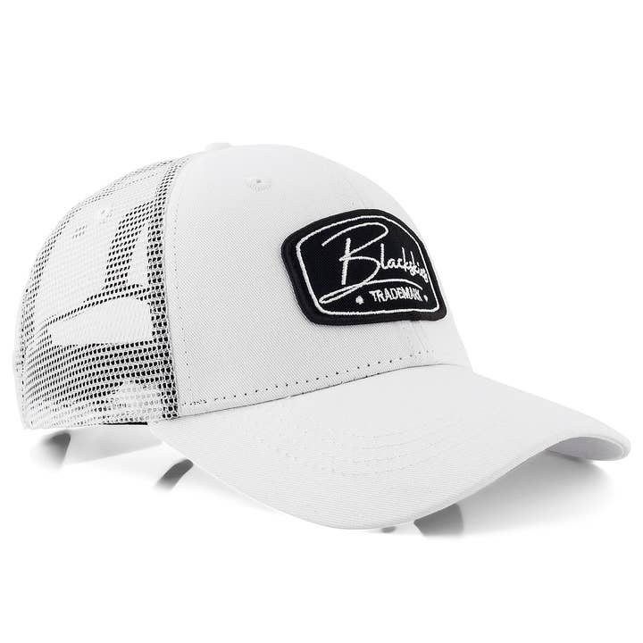 Blackskies - Wholesale Trucker Hat - Unisex - Renn-Baseballkappe Weiß3