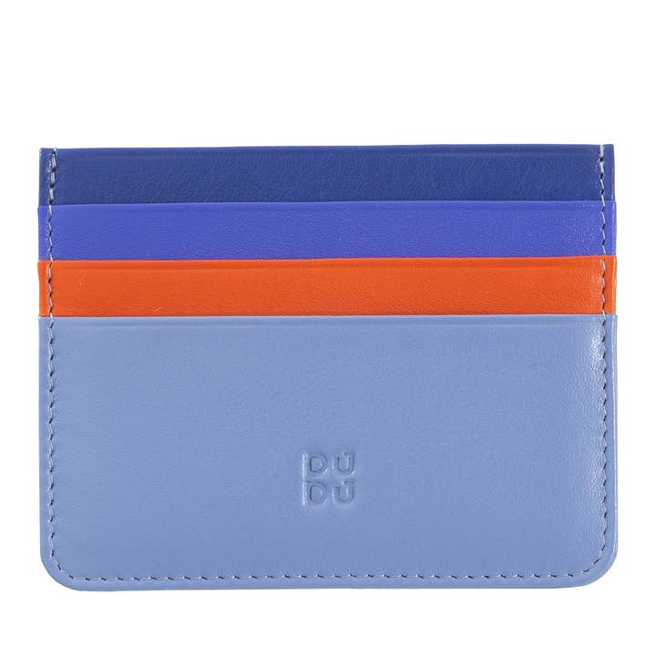 Dudu Small Credit Card Holder Multicolour Pastel Blue for wholesale by dudu