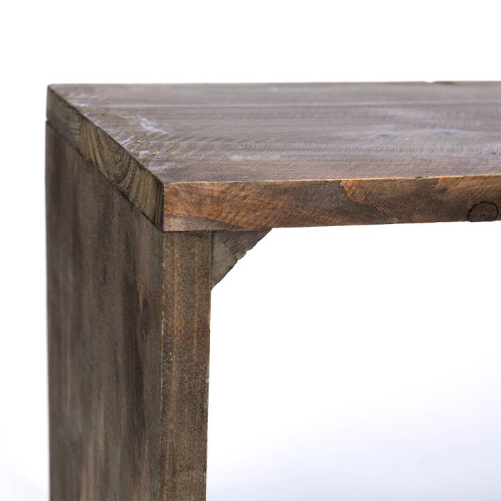 Willow Group - Wholesale Retailer Display Stand/Case - S/3 RECT WOOD DISPLAY RISERS