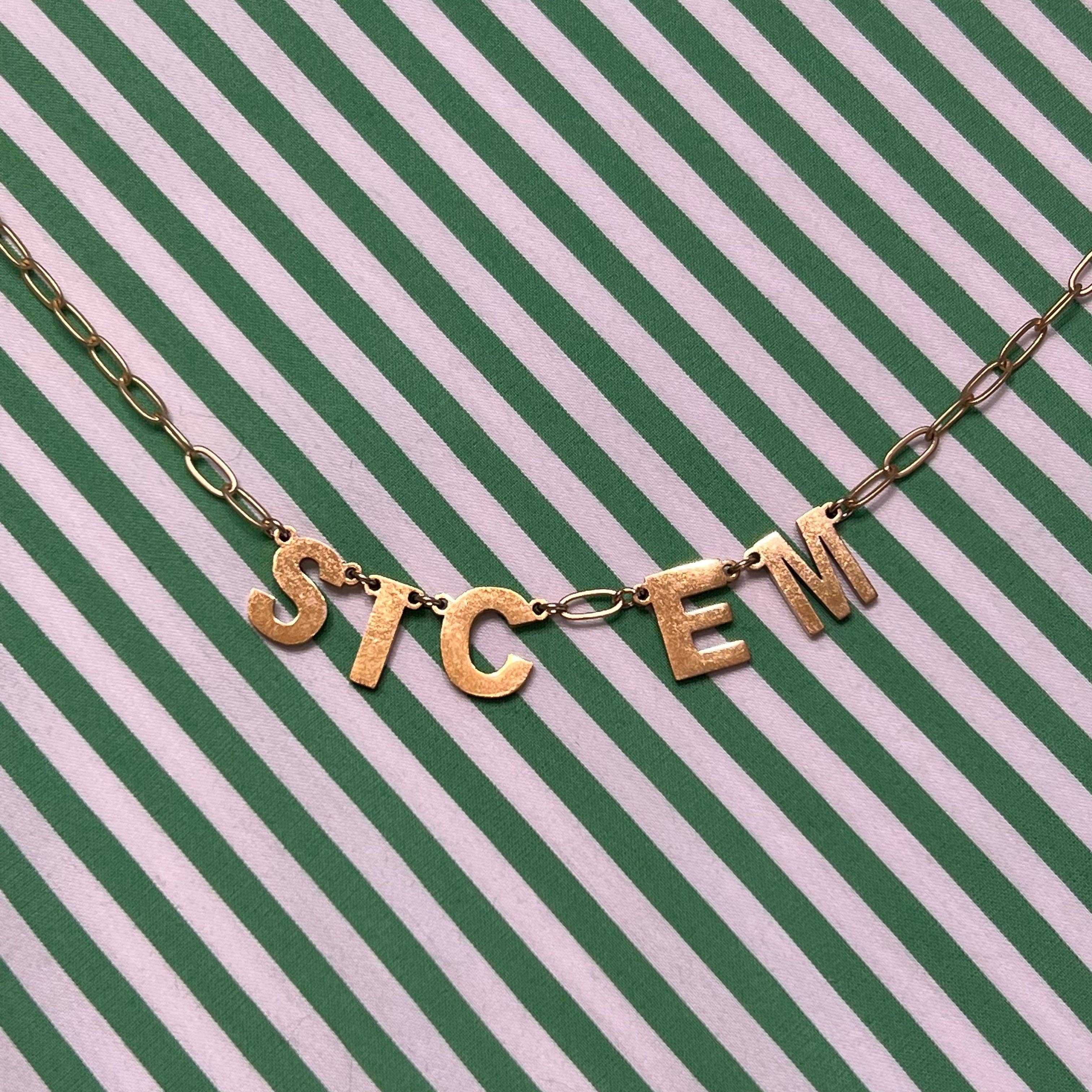 Jeny Baker Designs - Wholesale Pendant/Charm Necklace - Chunky Gameday Necklace3