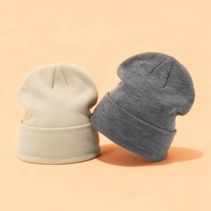 High Stretch Knit Beanie Warm Soft Cap_CWAH04776 for wholesale by ACCITY